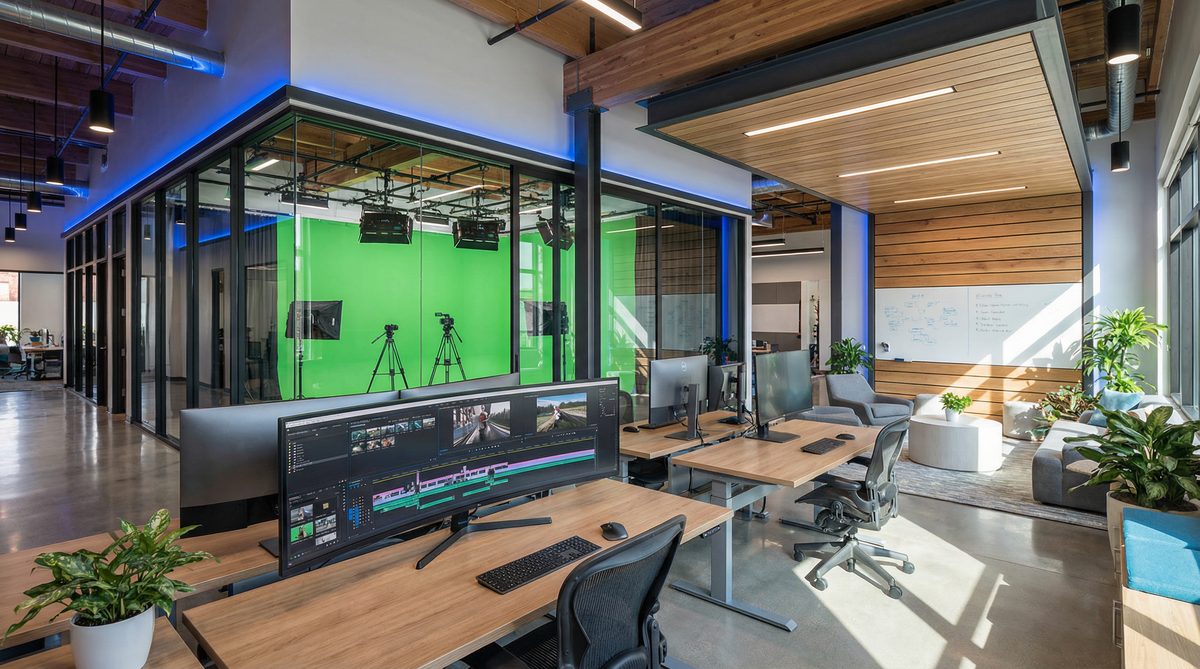 小马拉大车公司办公环境