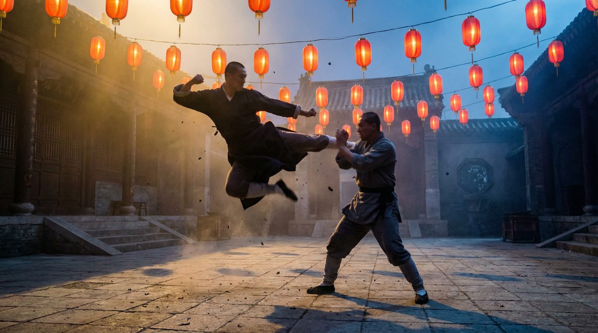 小马拉大车武术动作视频